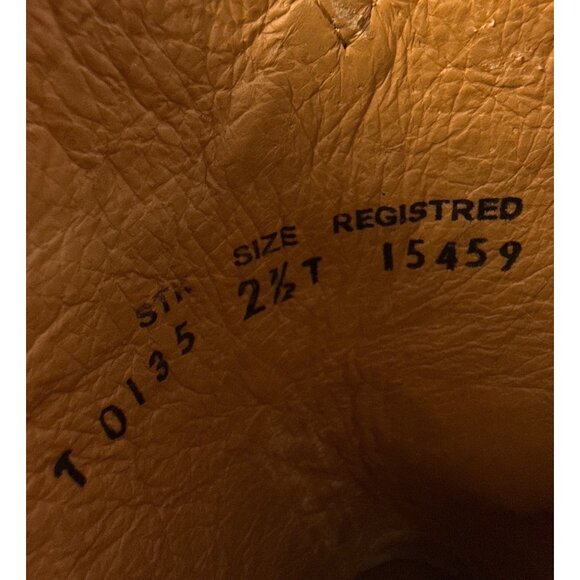 CORRAL Youth Embroidery & Tan Overlay Studs Boots T0135 Size 2.5 - Picture 9 of 11